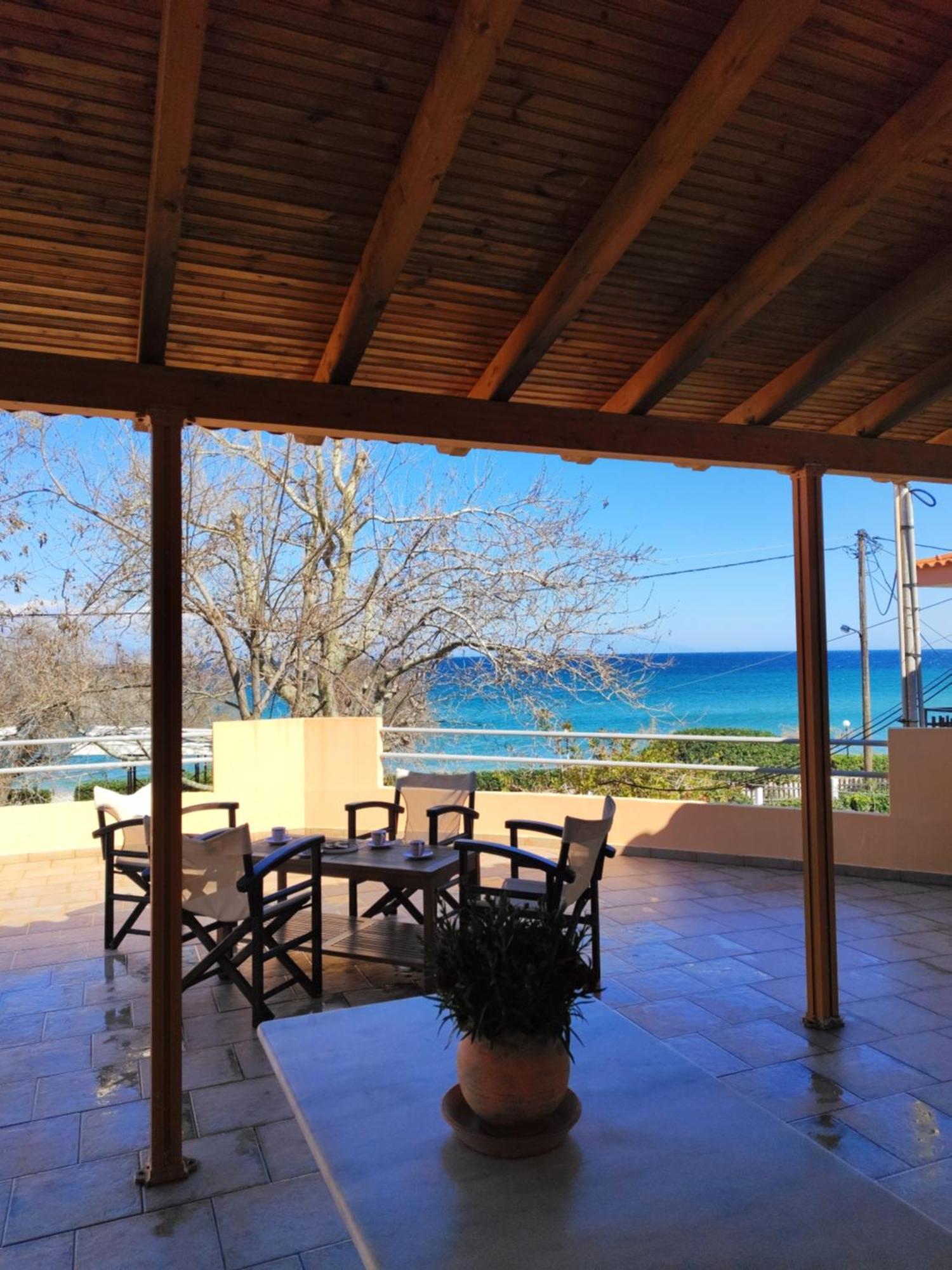 شقة Sea View House آيجيون المظهر الخارجي الصورة
