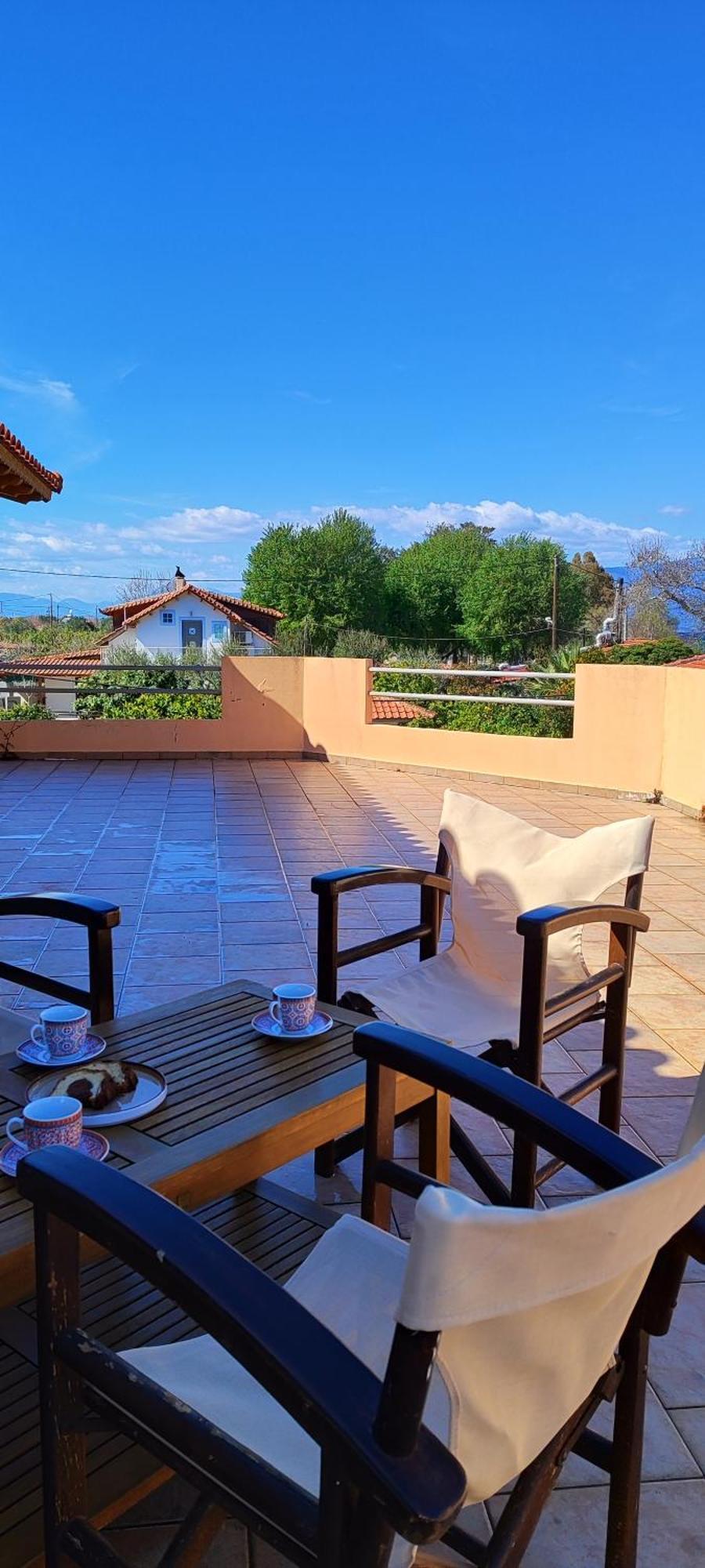 شقة Sea View House آيجيون المظهر الخارجي الصورة